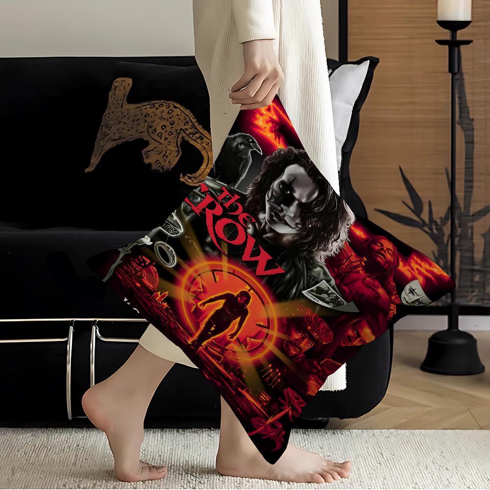 

Mystery Thriller Movie THE CROWS Personalized Pillow Dust Cover Bedroom Kids Party Decoration Pillowcase Birthday Children Gift 16x16Inch