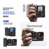 Aluminum Split Handle Grip For Action Cameras Detachable Metal Mounting Kit Enhances Stability For Outdoor Photography