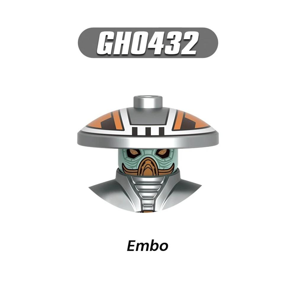 LK0003 Bantha Byggklossar G0154 Kit Fisto G0157 Darth Desolous Klossar Leksaker