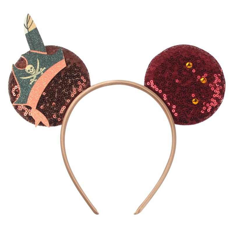 

Хэллоуин Мышиные ушки Ободок Блестки Бант Повязка для волос Для женщин Фестивальная вечеринка DIY Аксессуары для волос Бутик