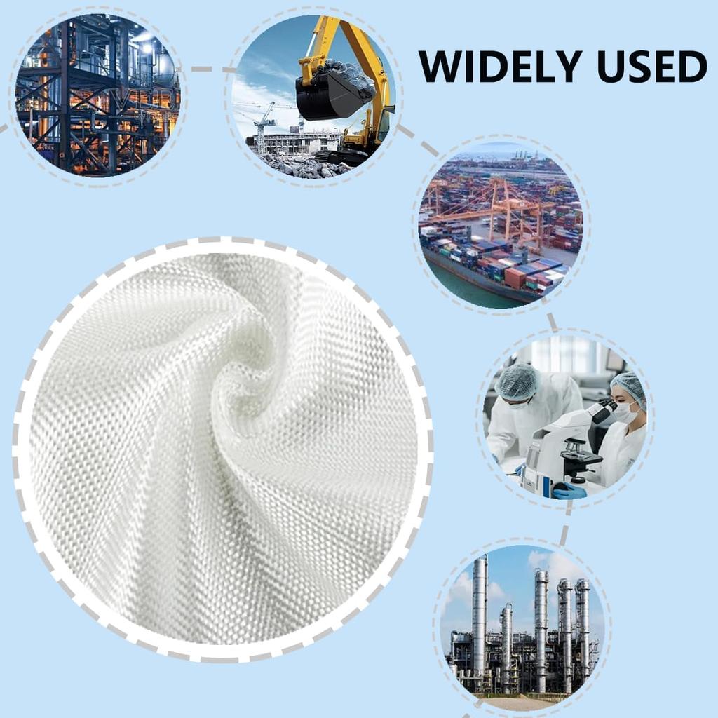 Plain Weave Fiberglass Cloth Roll Fiberglass Cloth for Boat RC Plain Auto Surfboard Tub
