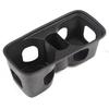 For Land Rover Defender 90 110 130 -2024 TPE Black Car Central Water Cup Holder Protective Cover Interior Car Accessories