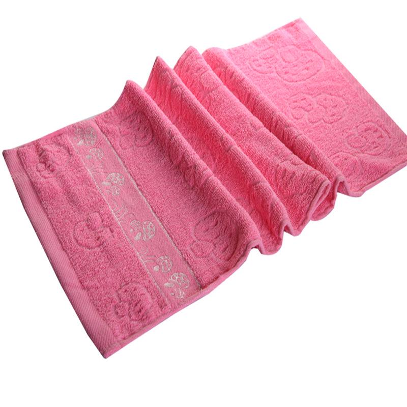 Embroidered Pure Cotton Face Towel – Thick, Absorbent, Gift-Ready