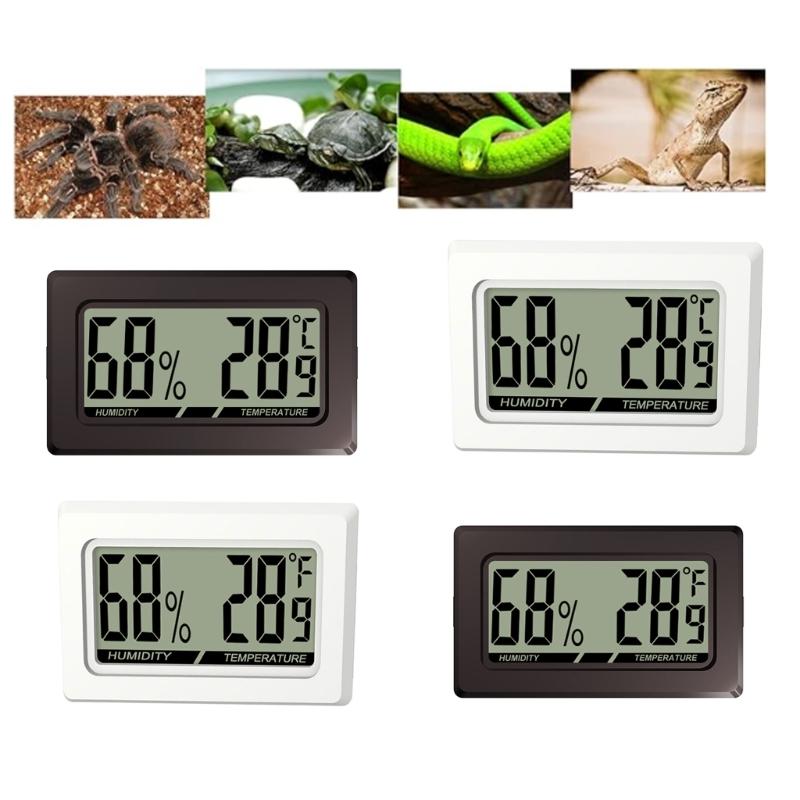 Handige Hygrometer Thermometer Geweldig voor Vivariums en Broedmachines Met Groot Scherm voor Winkel Laboratorium