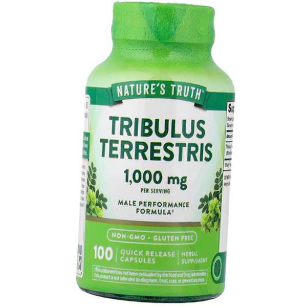 

Трибулус, Tribulus Tirrestris 1000, Nature s Truth 100капс (08509001) 100caps
