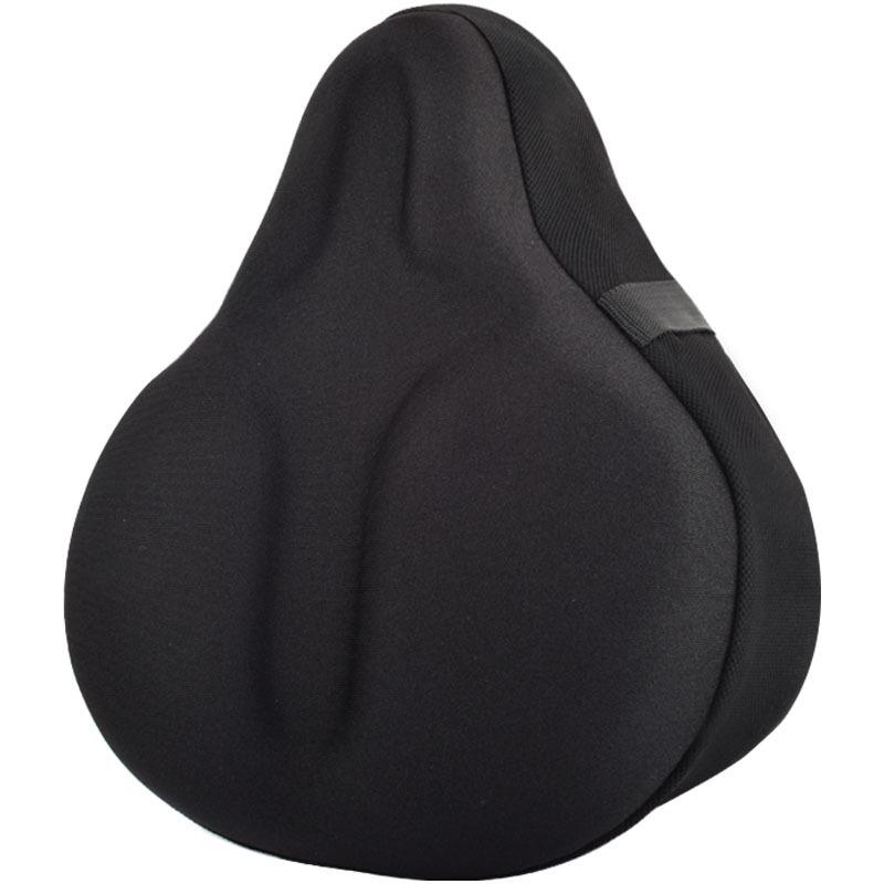 Almofada de Assento para Bicicleta de Montanha Elétrica: Capa de Silicone 3D Macia, Confortável e Espessa para Bicicletas e Patinetes.