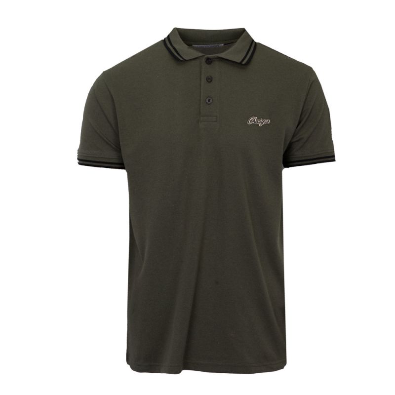 Polo Albus coton avec liserés colorés Homme CHEVIGNON