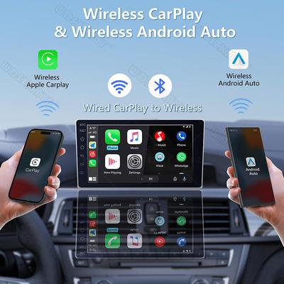 Car Video Box Carplay Ai Box Wireless CarPlay Android Auto Smart TV Box Car Intelligent System WIFI for Netflix YouTube Options