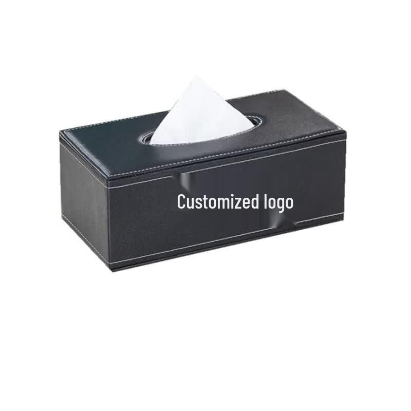 Aisheng Premium Leather Square Tissue Box