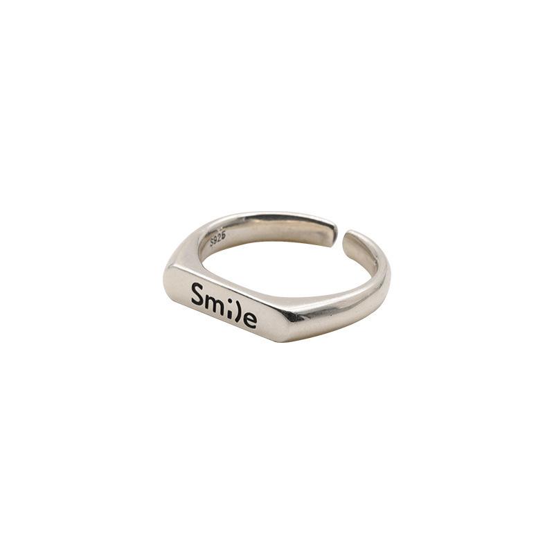 Ins Fashion Inspired Adjustable Open Ring With Charming Chain Design For Womens Wear Casual