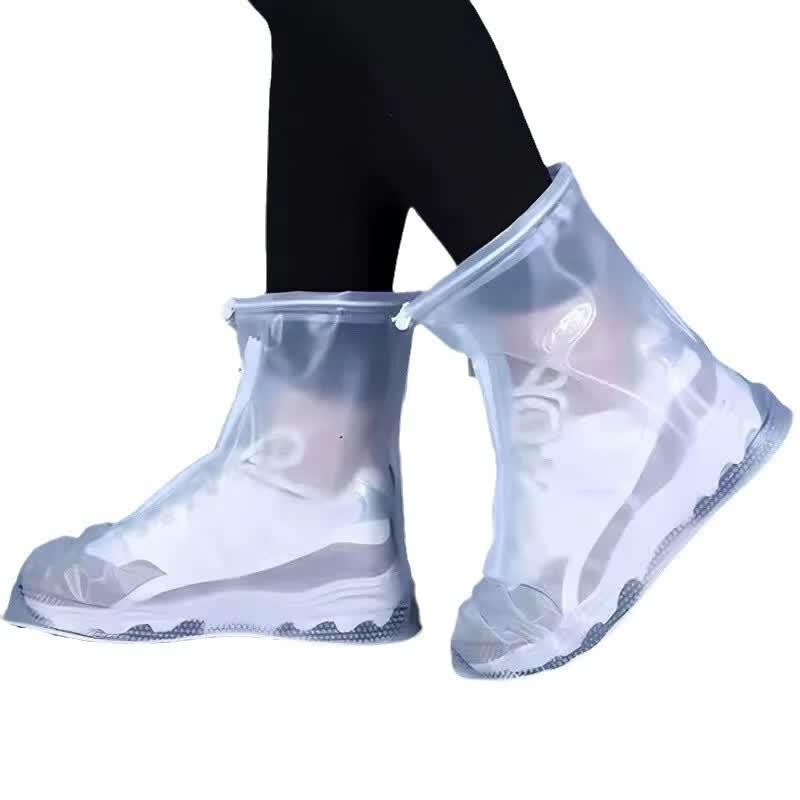 Liyu Portable Zipper Waterproof Shoe Covers