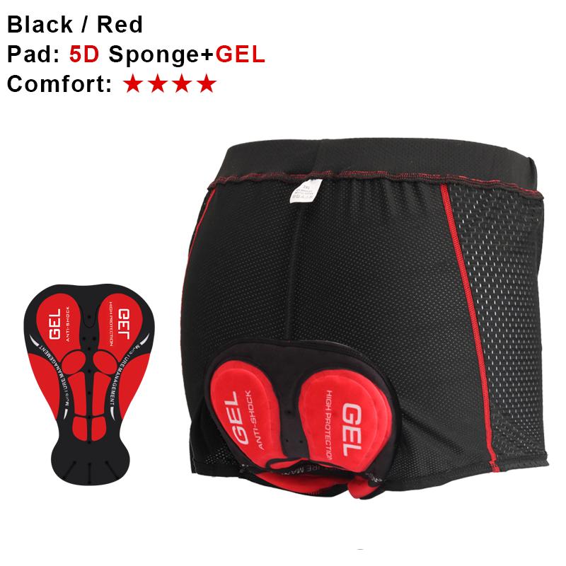 

Велосипедные шорты дышащее сетчатое нижнее белье 5D гелевая подкладка ударопрочное шоссейное велосипедное нижнее белье MTB велосипедное нижнее белье летние мужские шорты XXXL красный