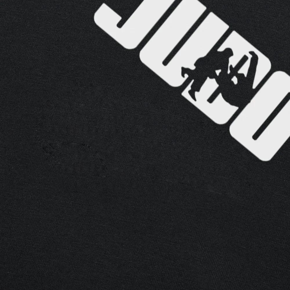 Vtipná trička s bojovými uměními Judo Grafická bavlněná streetwearová trička s krátkým rukávem a kulatým výstřihem Harajuku Pánské oblečení