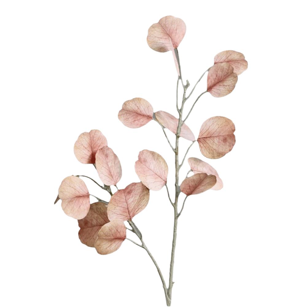 Plastic Material Artificial Eucalyptus Plant 1 Pcs Pack Long Pole Eucalyptus  Table Decor