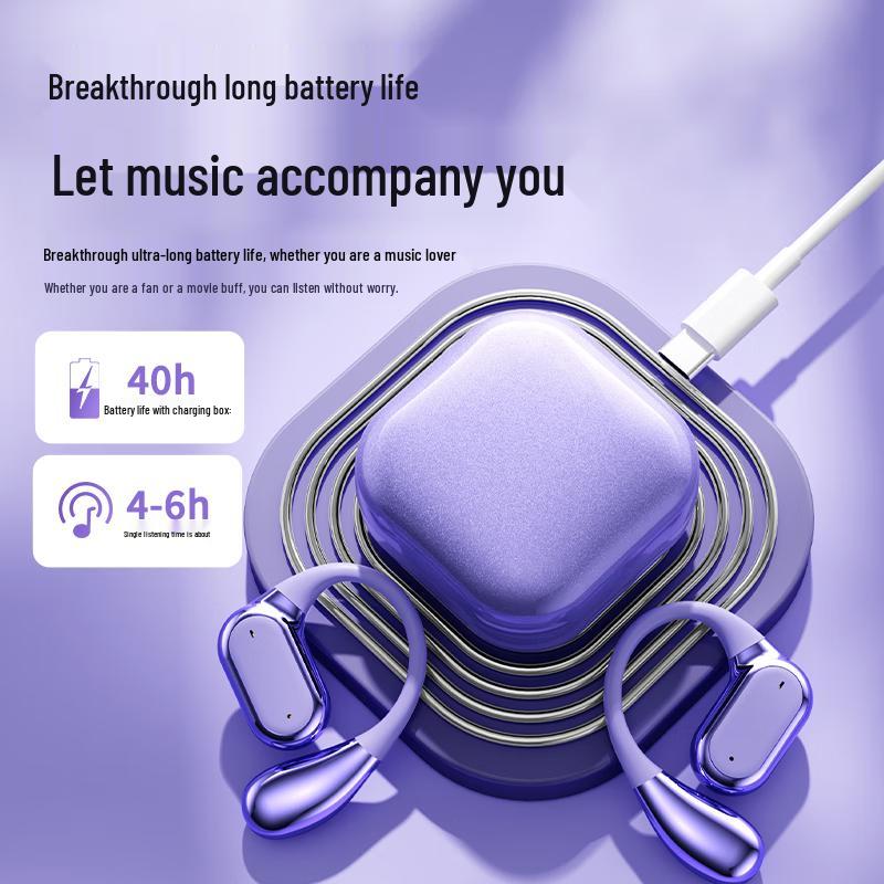 YOMO 2025 Wireless Ear-Hook Bluetooth Headphones