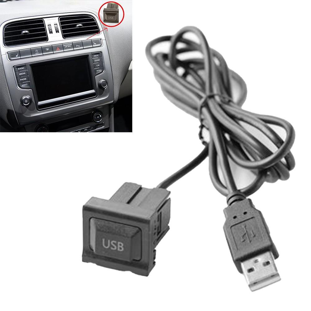 Extension USB With Dust Cover High Quality Panel USB Port Adapter Cable