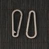 Heavy-Duty Spring Snap Hook Keyring Titanium Keychain Buckles Outdoor Carabiner