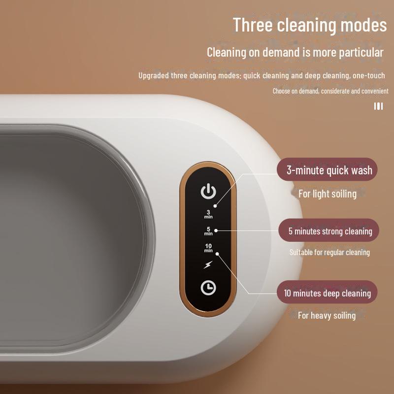 Advanced Automatic Eyeglass Cleaner: Superior To Ultrasonic, Compact Design for Home Use