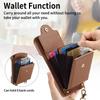 Leather Crossbody Phone Case for Samsung S25 S24 Ultra S23 S22 Plus A56 A36 A26 A16 A06 A55 A35 Wallet with Card Holder Cover