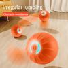 New Smart Dog Toy Ball Electronic Interactive Pet Toy Mobile Ball USB Automatic Mobile Jumping Dog Cat Toy Products