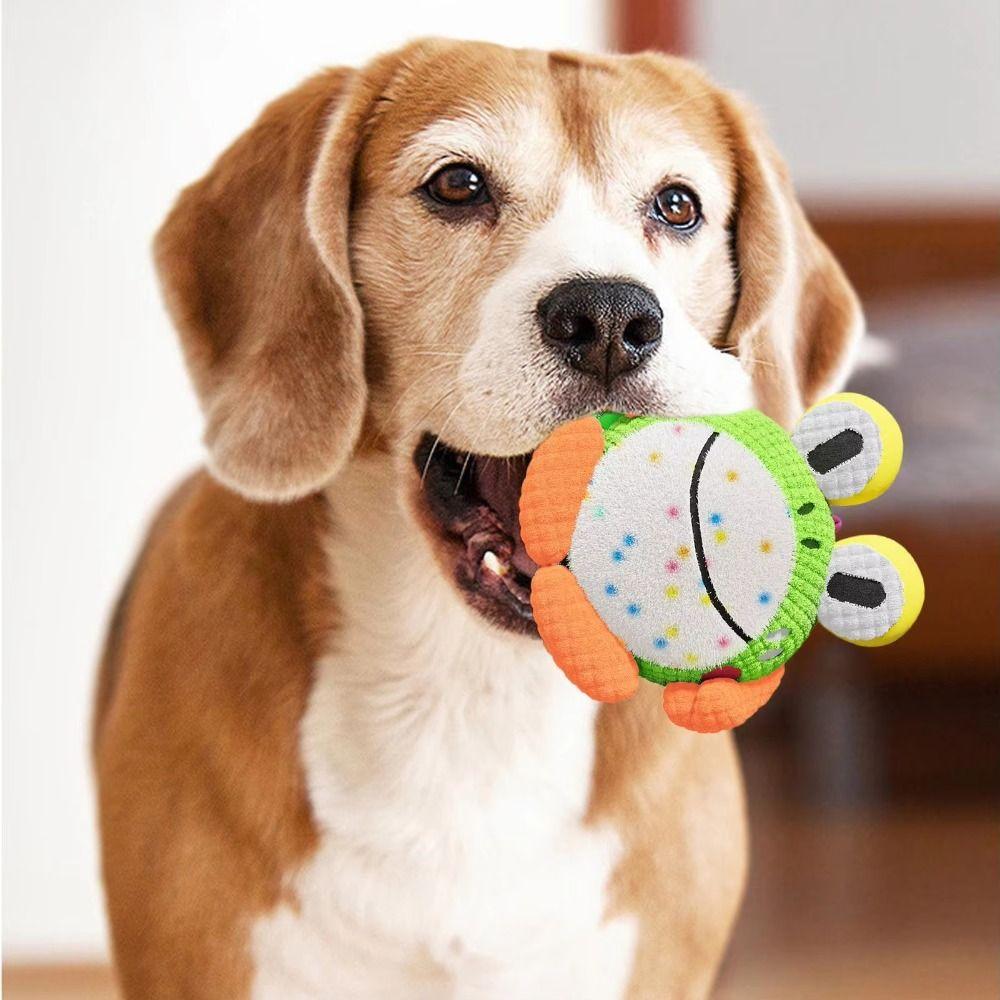 Animal Shaped Electric Rolling Toy Durable Chew Interactive Teasing Ball  Fetch Play