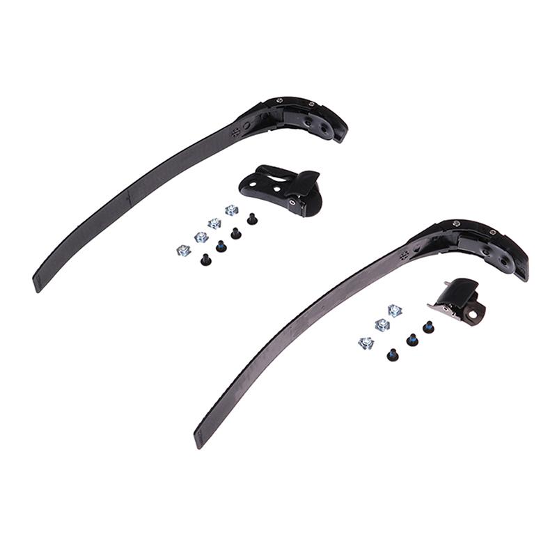 2Sets Pp Inline Roller Skate Strap Buckle With Clamp Screws Nut Accessories