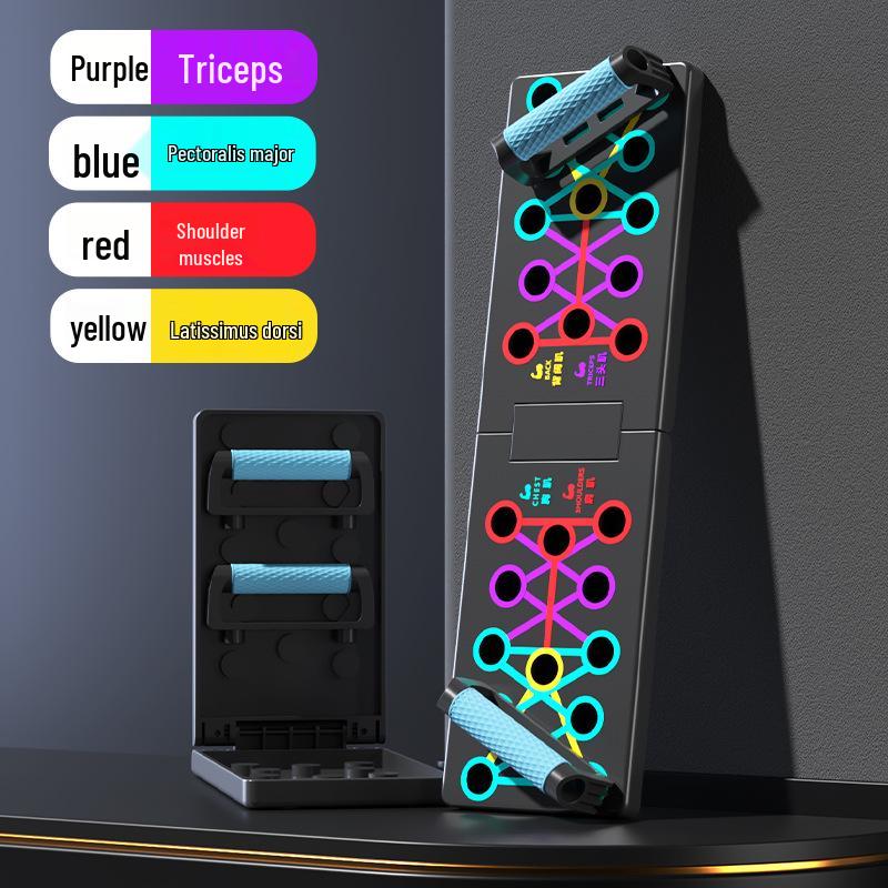 Multifunctional Push-up & Sit-up Bar: Abdominal & Chest Muscle Trainer