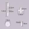 Lightweighted For ES08A II Simulation Servo Gear with Accurate Positioning Servo Motor for Model Aircraft Enthusiasts