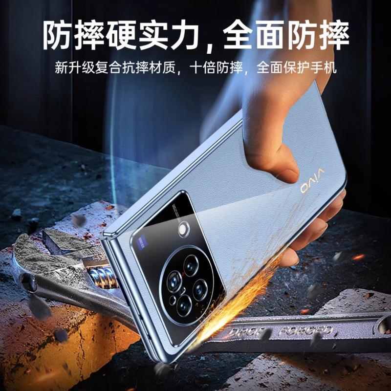 Applicable to vivoxfold1 mobile phone case XFold + new folding screen transparent ultra-thin anti-drop hard all-inclusive case