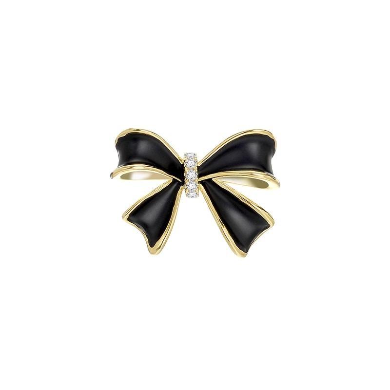 Broche de Laço, Alfinete de Fecho Anti-reflexo para Decote Feminino, Corsage Elegante e Versátil, Acessório para Terno