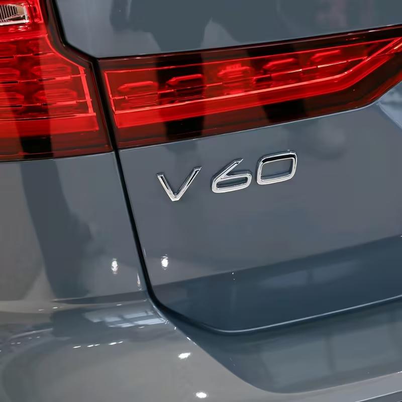 1 Stück 3D ABS Heckklappen Buchstaben Logo Emblem Abzeichen Aufkleber V40 V50 V60 V70 V90 Zubehör