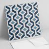 Set of Vinyl Tiles with Pattern for the Living Room Self-Adhesive Geometric Diamond Pattern 4x50x50 Cm