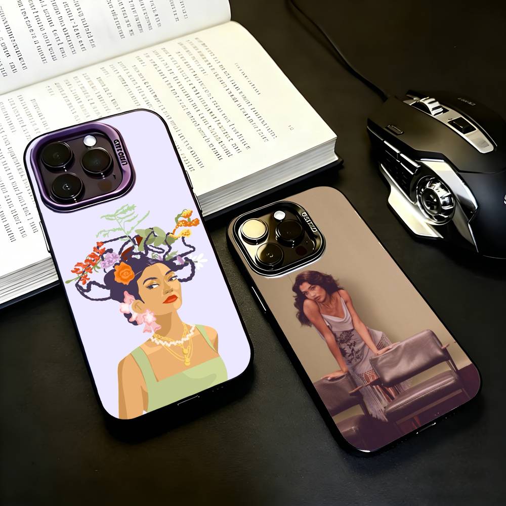 Singer O-Olivia D-Dean Phone Case For iPhone17,16,15,14,13,12,11 Plus,Pro Max Black Candy silver phone case