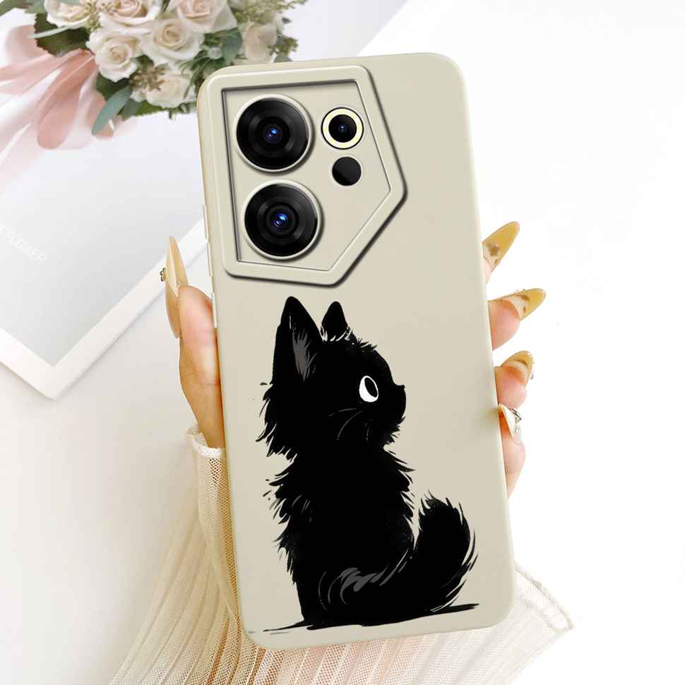For Tecno Camon 20 Premier 5G Case CK9n Silicone Back Cover For Camon 20Premier 5G Simple Colorful Printing Phone Cases Fundas