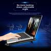 13 14 15.6 17 inch Laptop Cooling Pad LED Light USB Powered Notebook Cooling Fan Heat Dissipation Quiet Laptop Stand Base