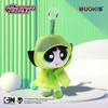 Powerpuff Girls Angel Heart Plush Pendant - Cute Raincoat Doll Gift for Girls