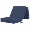 Folding Sofa Bed 75 x 63 x 45 cm Blue