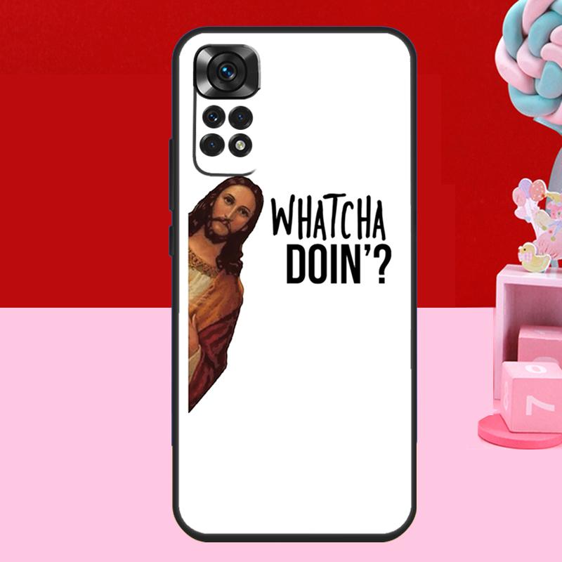 God Jesus Case For Xiaomi Redmi Note 13 12 11 10 14 15 Pro Plus Redmi 15 C 14C 10C 12C 13C Soft Cover