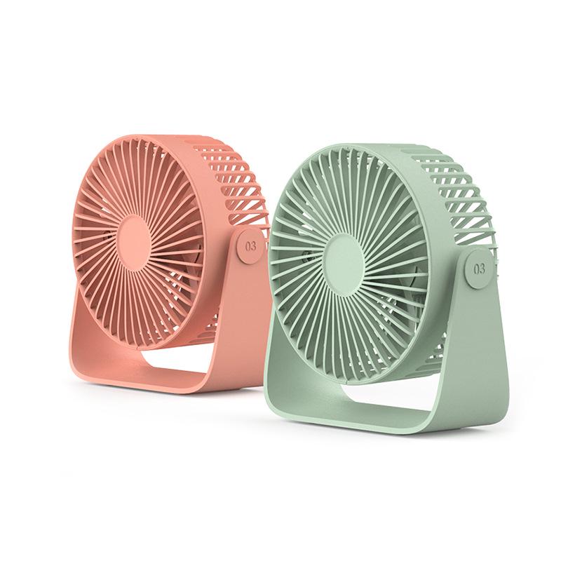 Compact USB Oscillating Fan with Aroma Diffuser for Home and Office