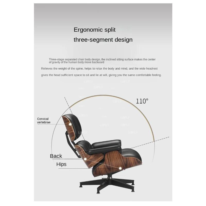 Modern Classic Design Grace Chaise Lounge Chair - Sturdy Base Support, Suitable for Living Room, Studio, Lounge & Office