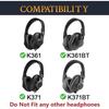 SOULWIT Cooling Gel Pad Earpads for AKG Pro Audio AKG K361-Y3, K361-BT-Y3, K371-Y3, K371-BT-Y3 He...