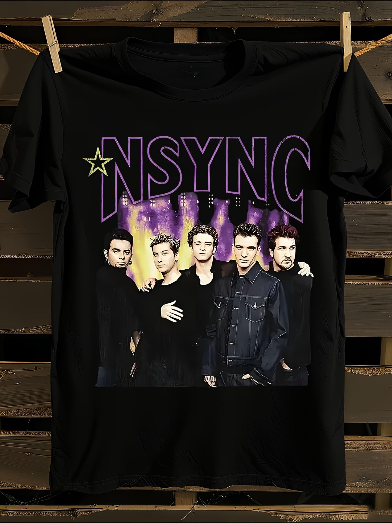 NSYNC Vintage Tshirt Vintage Black Tshirt M