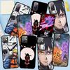 Phone Case for iPhone 17 15 16 Plus Redmi Note 14 12 11 13 Pro Max Huawei P30 P20 Lite OPPO A60 A40 A80 A38 A54 A17 Anime Uchiha Sasuke Narutos Cover