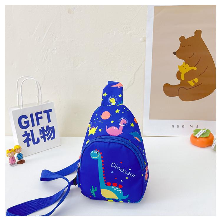 Trendy Cartoon Childrens Shoulder Bag For Boys And Girls Stylish Crossbody Design синий
