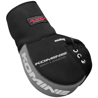 Motorcycle Neoprene Handle Warmer Long Free 422 Black/Gray AK-049
