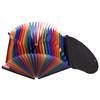24 Pockets Expanding File Folder with Cover Accordian File Organizer A4 Letter Size Document Organizer Rainbow Color for Home