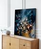 Abstract Canvas Painting