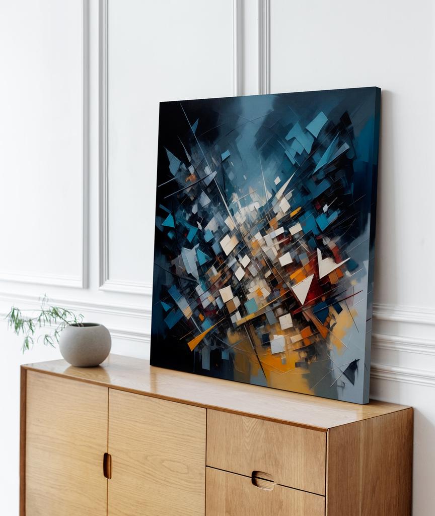 Abstract Canvas Painting