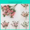 Realistic Bouquet Rose Artificial Flower For Home Decor And Prop Photography