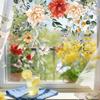 Colorful Spring Flower Anti-Collision Wall & Glass Stickers for Home & Office